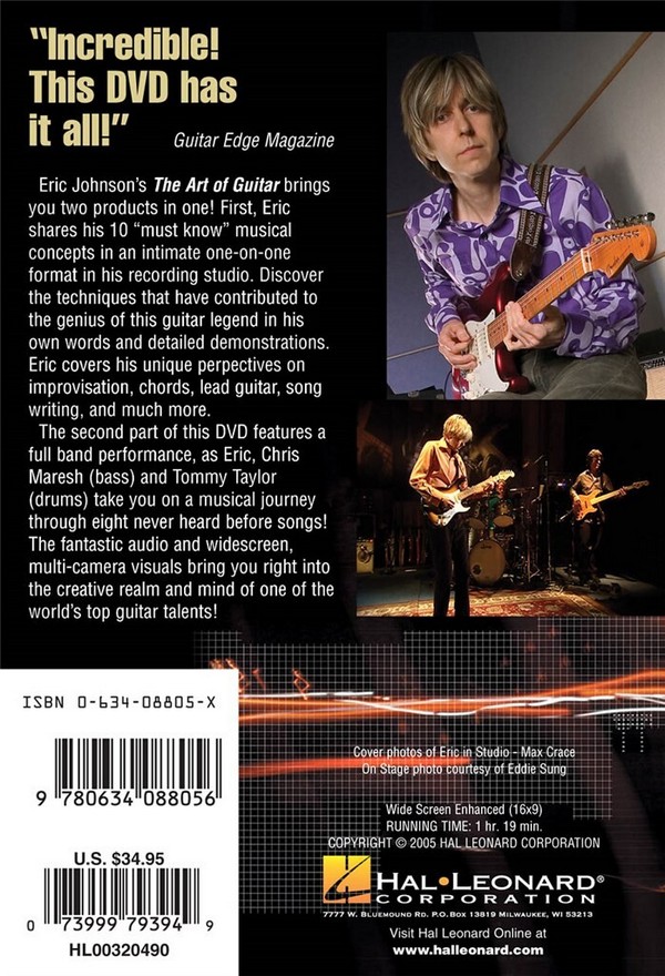 The art of guitar DVD-Video