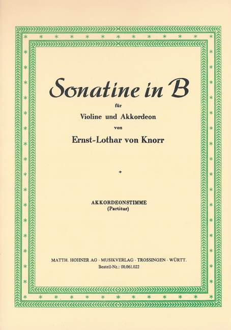 Sonatine B-Dur