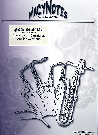 Georgia on my Mind für 4 Saxophone