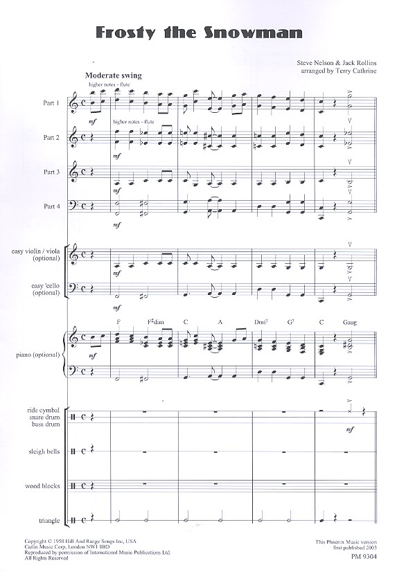 Frosty the Snowman für