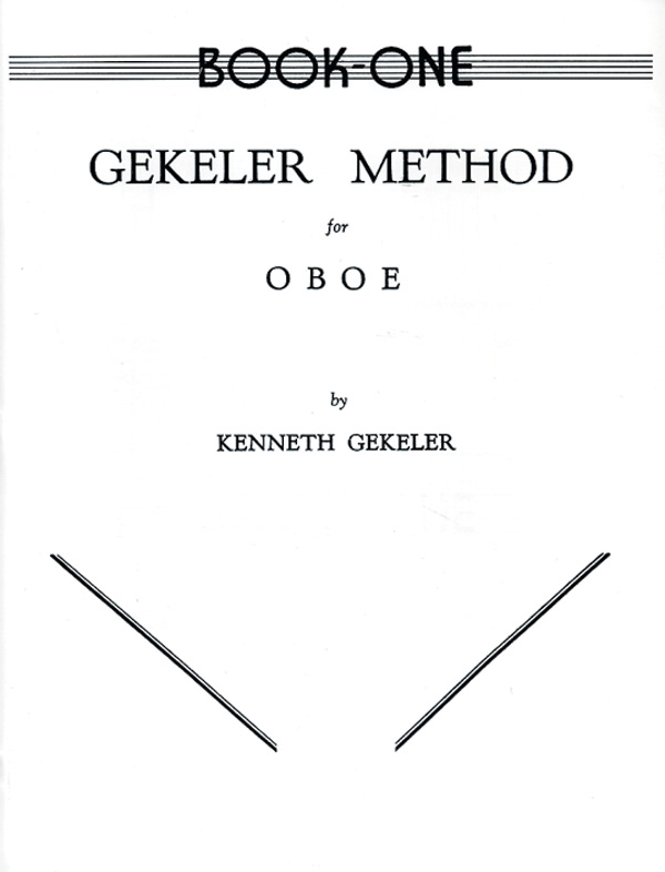 Gekeler method vol.1 for oboe
