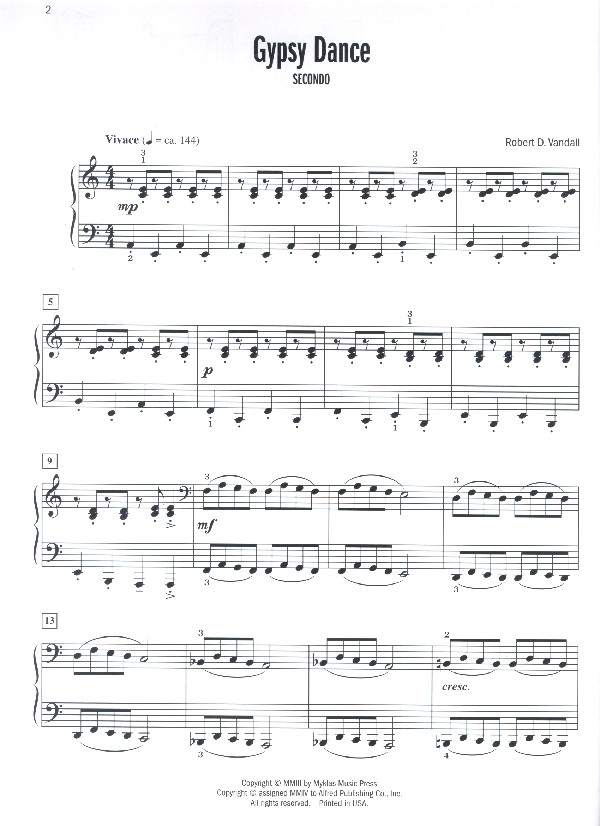 Celebrated Piano Duets vol.2