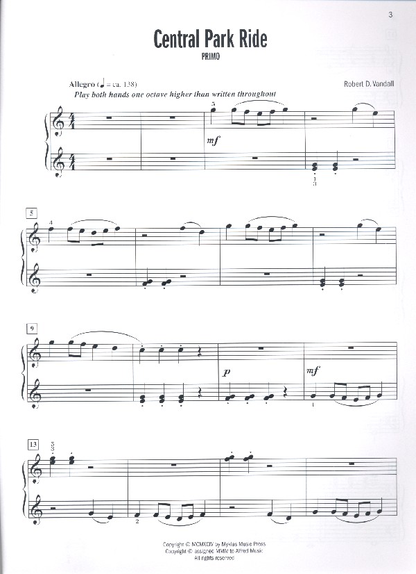 Celebrated Piano Duets vol.1