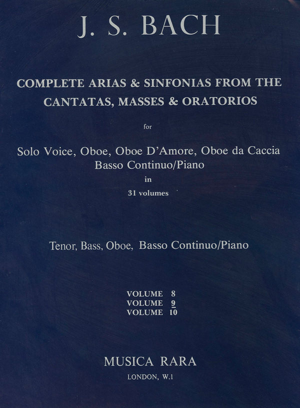 Complete Arias and Sinfonias vol.9