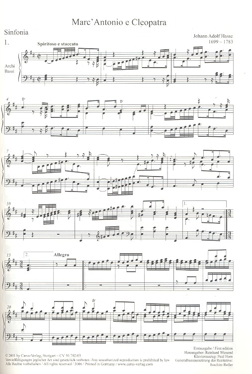 Marc'Antonio e Cleopatra