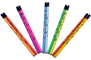 Pencil treble clef sorted by color