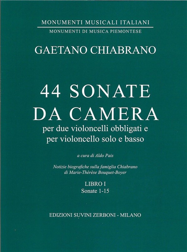 44 Sonate da Camera  vol.1 (1-15)