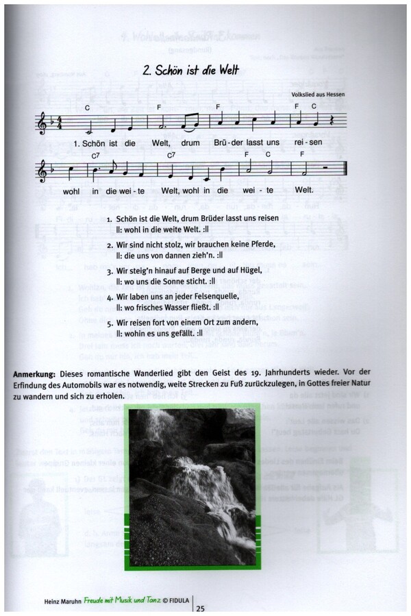 Freude mit Musik und Tanz