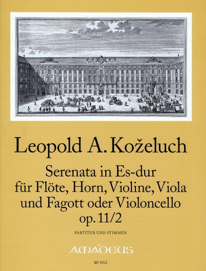 Serenata Es-Dur op.11,2 für Flöte, Horn