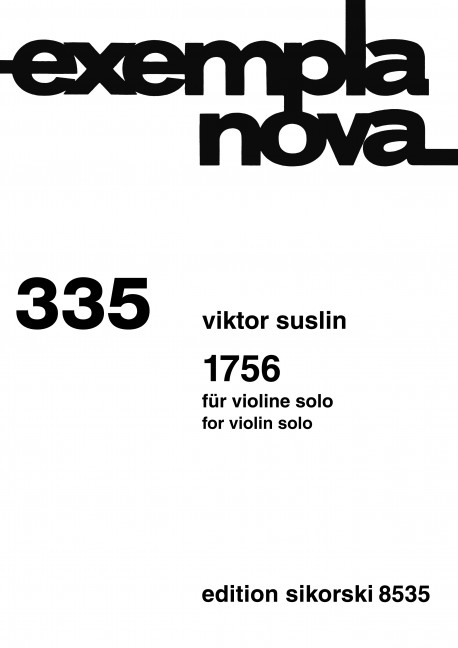 1756 für Violine