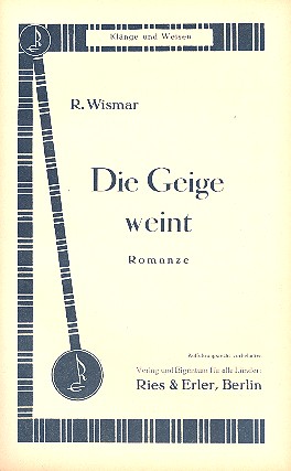 Die Geige weint für