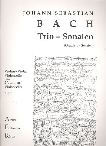 Trio-Sonaten Band 1