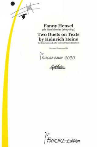 2 Duette mit Text von Heinrich Heine
