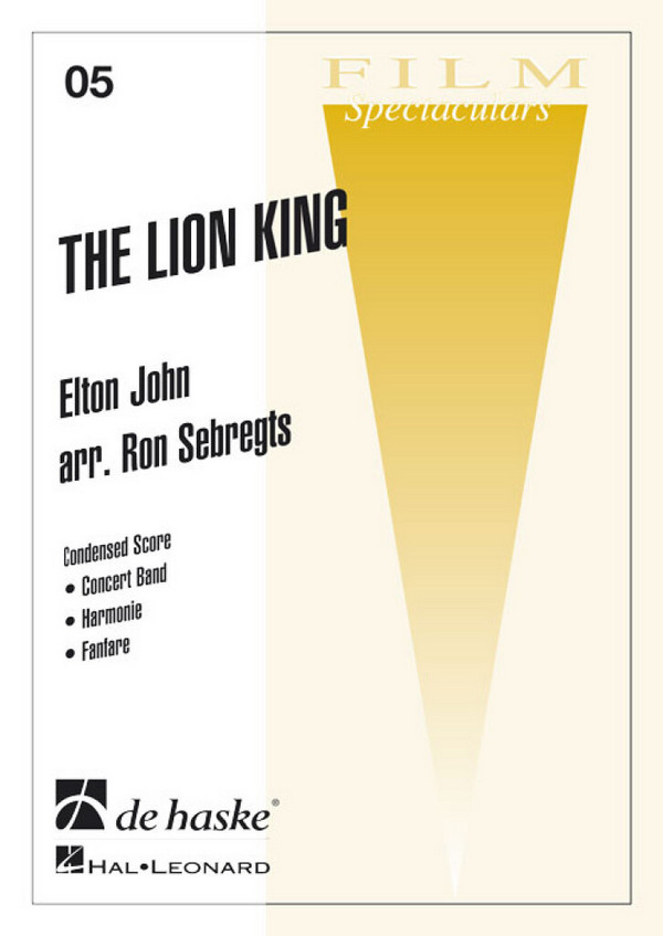 The Lion King for concert band