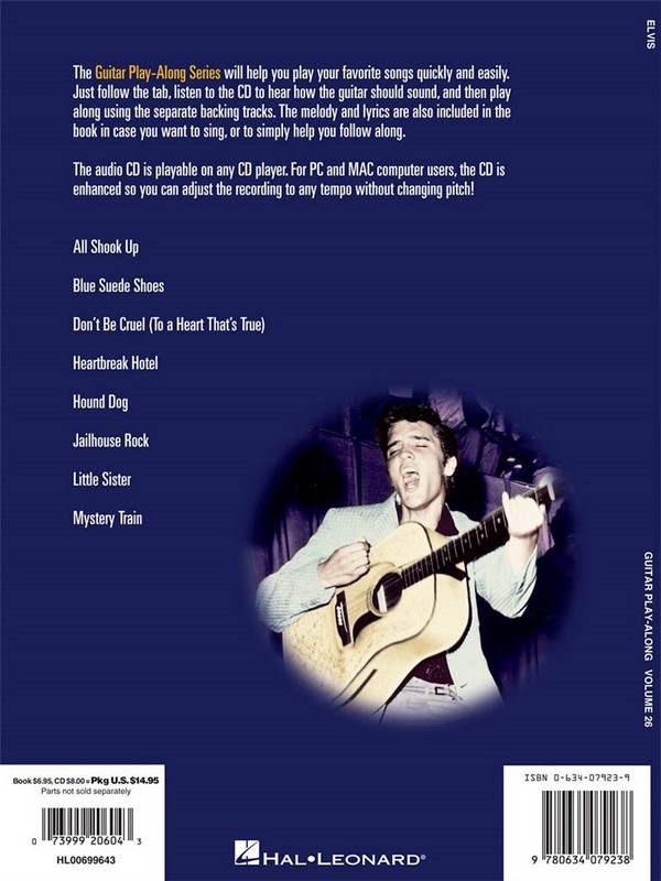 Elvis Guitar play -along (+CD)
