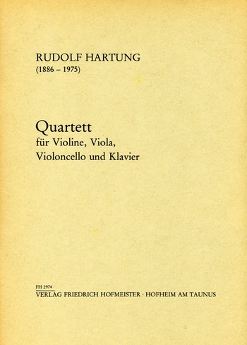 Quartett für Violine, Viola, Violoncello