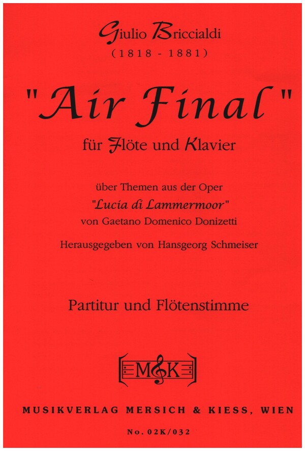 Air Final für Flöte und Klavier