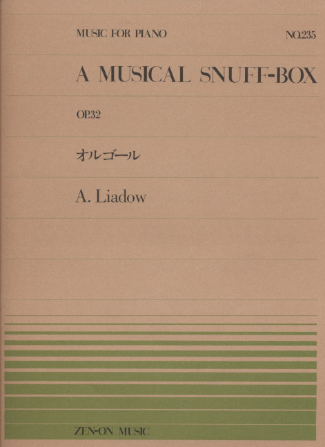 A Musical Snuff-Box op. 32