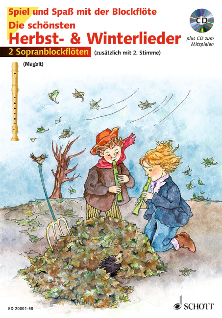 Die schönsten Herbst- und Winterlieder (+CD)