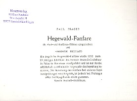 Hegewald-Fanfare 