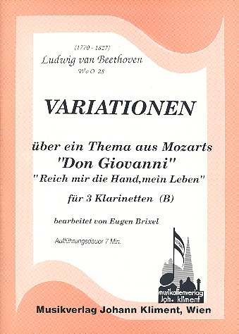 Variationen über 'Reich mir die Hand mein Leben'