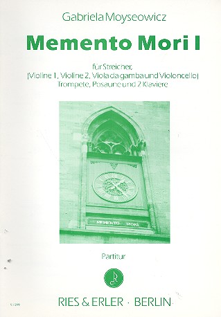 Memento Mori I für Streicher, Trompete,