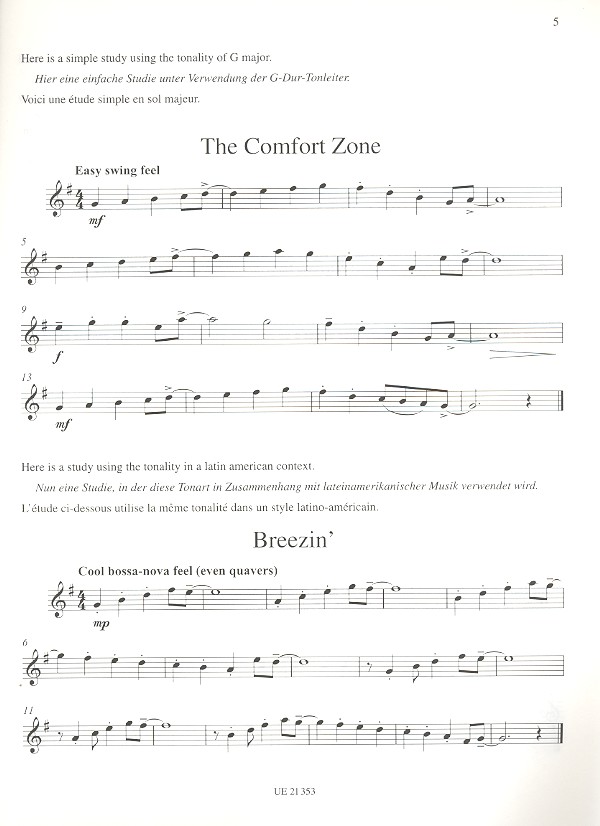 Jazz Scale Studies: for saxophone