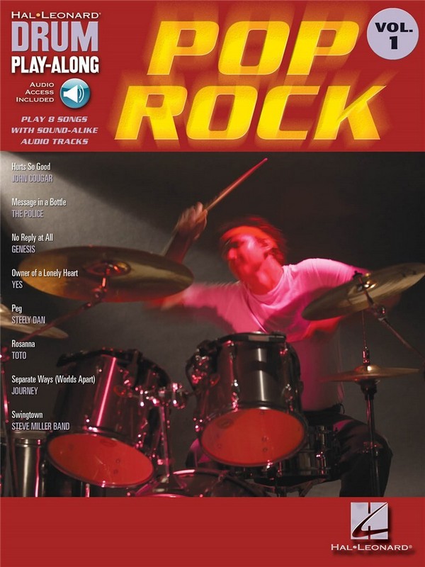 Pop Rock (+Audio Access): drum playalong vol.1