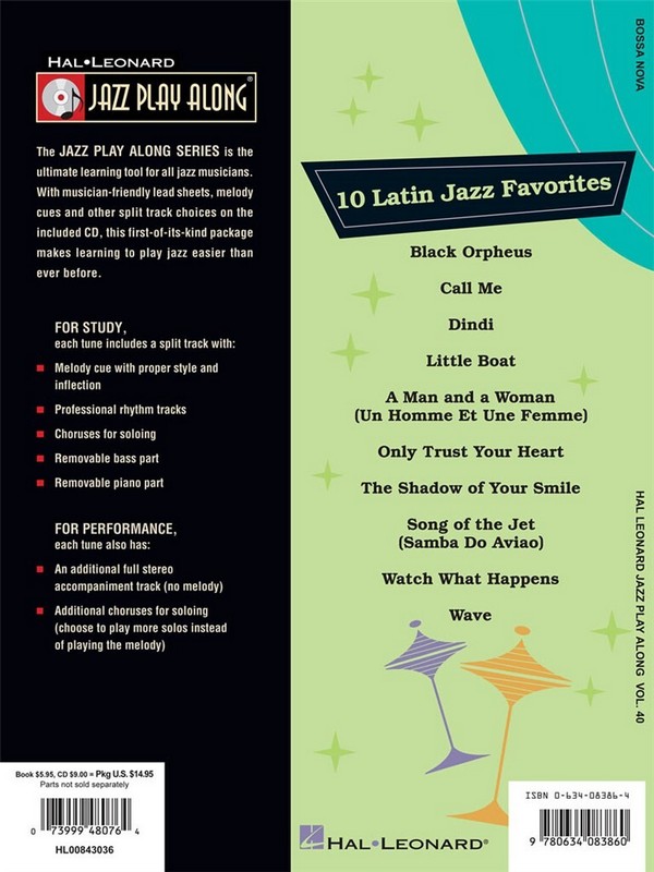 Bossa Nova - 10 Latin Jazz Favorites (+CD):