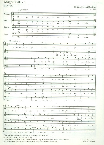 Magnificat in C HoWV IV.4