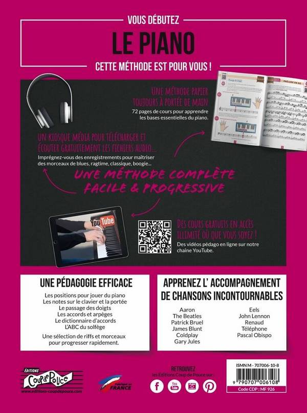 Débutant clavier vol.1 (+audio online)