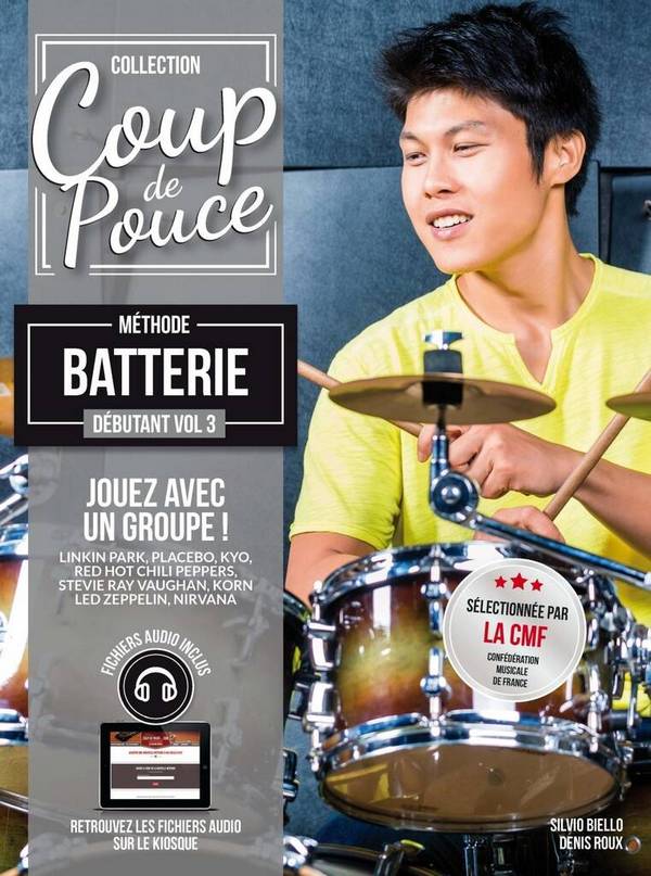 Débutant battérie vol.3 (+ Online Audio)