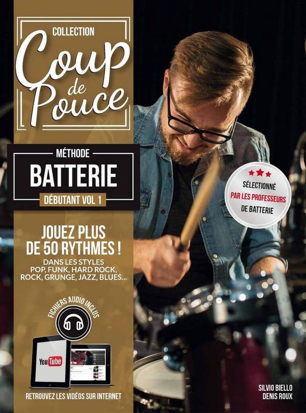 Débutant battérie vol.1 (+ Online Audio)