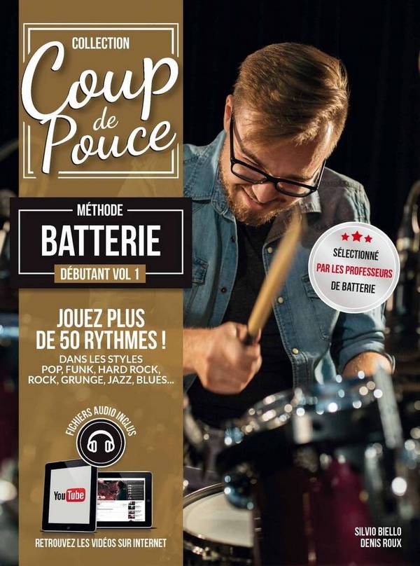 Débutant battérie vol.1 (+ 2 CD's)