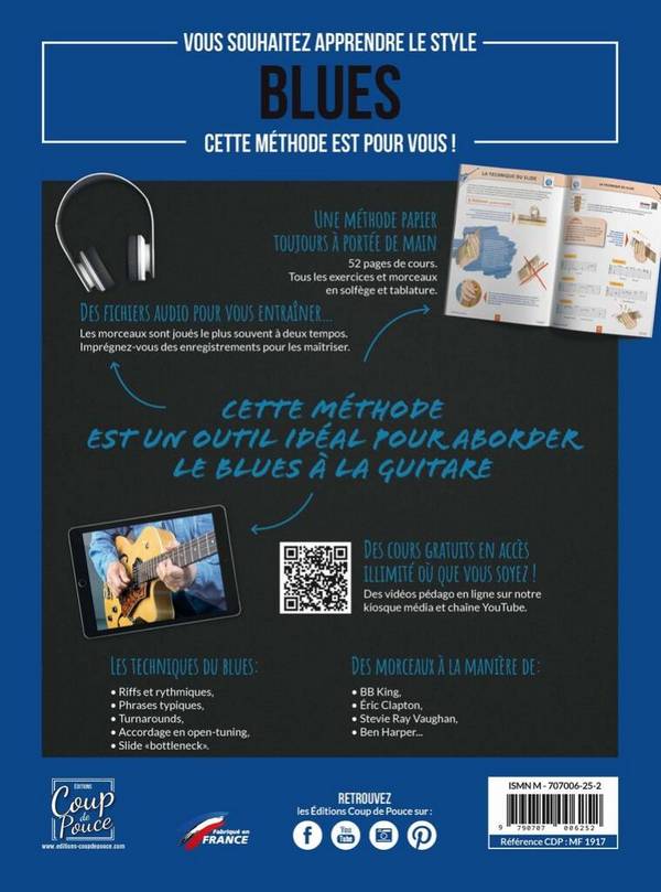 Blues vol.1 (+Online Audio): Astuces de la guitare