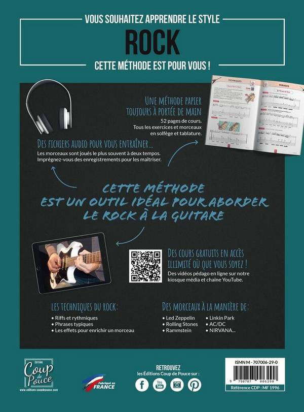 Rock vol.1 (+Online Medien): Astuces de la guitare