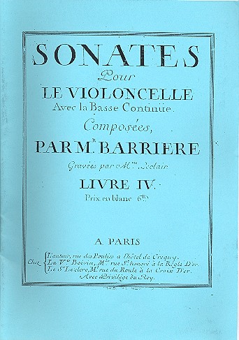 Sonates pour le violoncelle