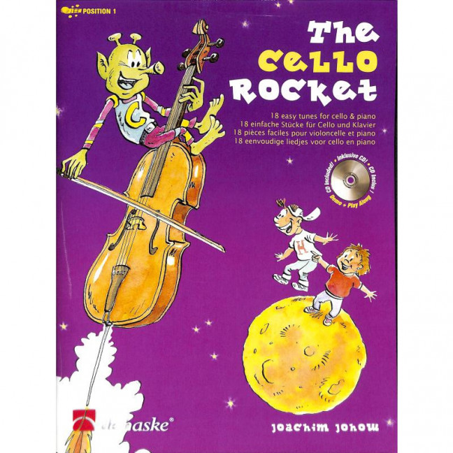 The Cello Rocket (+CD) for cello and piano
