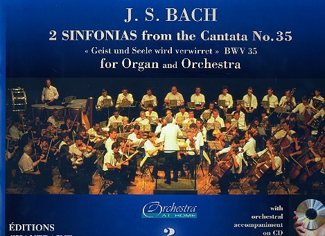2 Sinfonien aus der Kantate BWV35 (+CD)