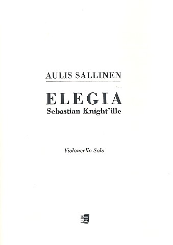 Elegia for cello