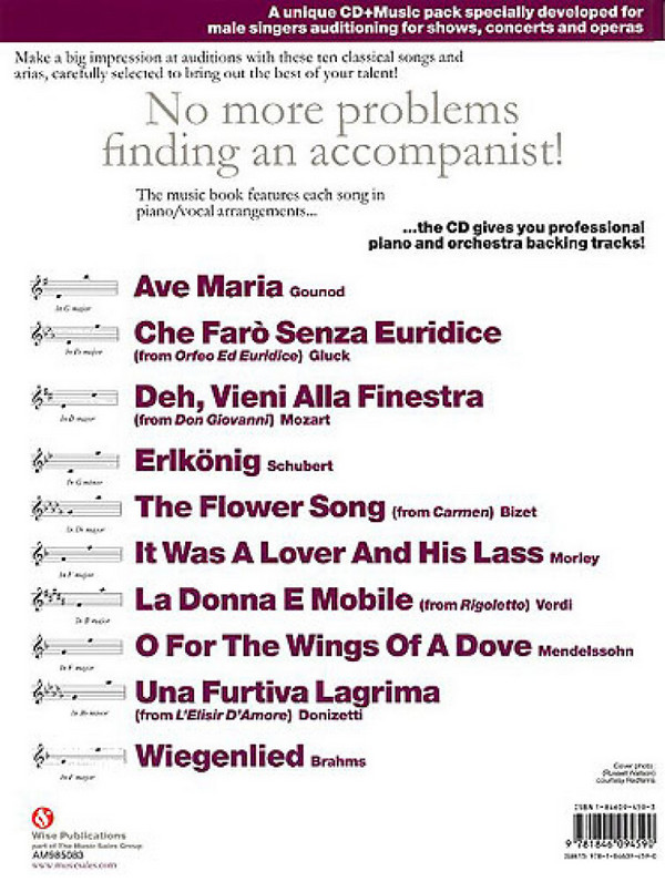 Classical Greats (+CD) for male