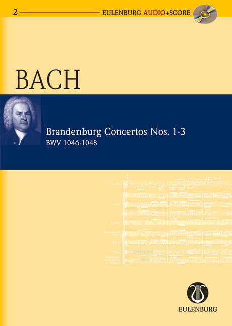 Brandenburgische Konzerte Nr.1-3 (+CD)