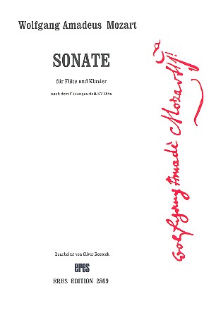 Sonate nach dem Flötenquartett KV 285a