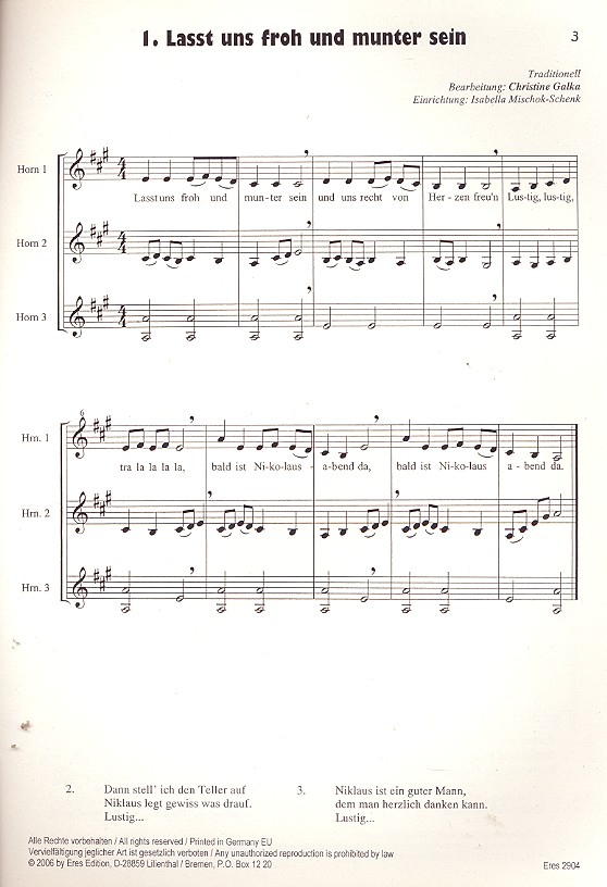 Winter- und Weihnachtslieder (+CD)