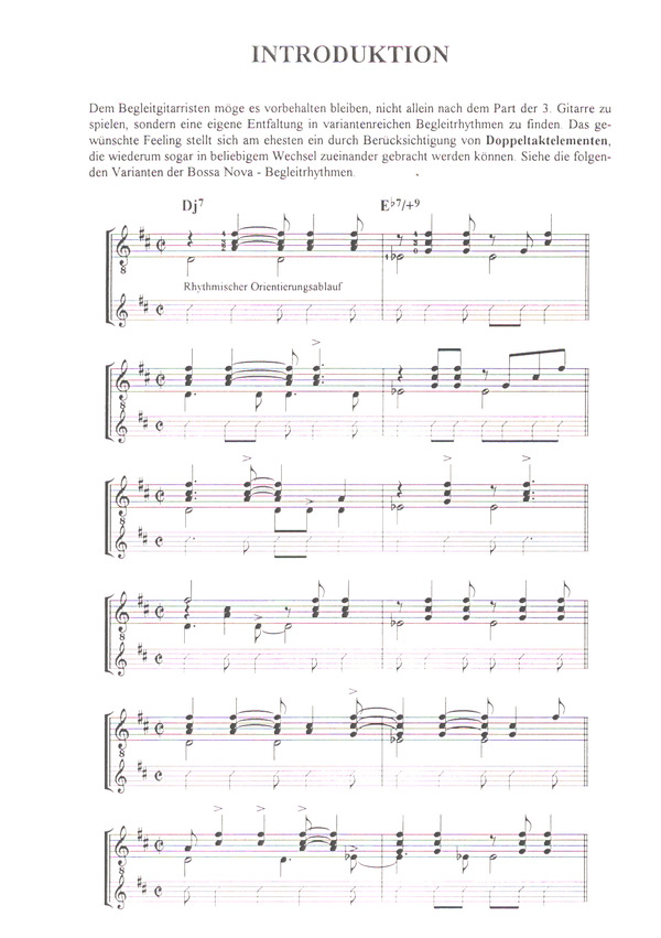 Moments of Harmony für 2-3 Gitarren