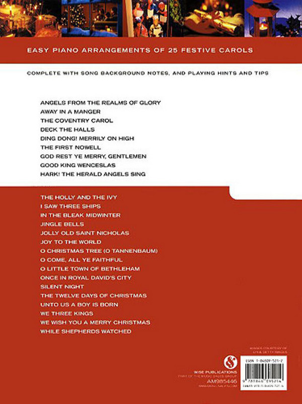 Christmas Carols really easy piano