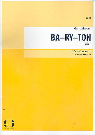 Ba-Ry-Ton für Baritonsaxophon