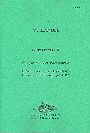 4 Duette Band 2 für Sopran, Bass