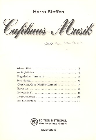 Caféhaus-Musik