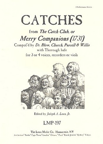 Catches from the Catch Club or Merry
